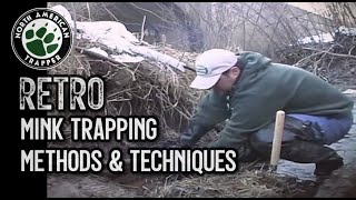 Mink Trapping Methods & Techniques *RETRO*