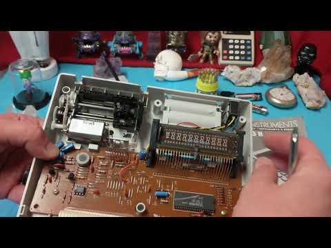 Texas Instruments TI-5033 II Eletric Calculator Teardown