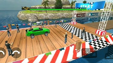 Mountain Climb Stunt car Racing: Impossible 3D Tracks - Android Gameplay #1