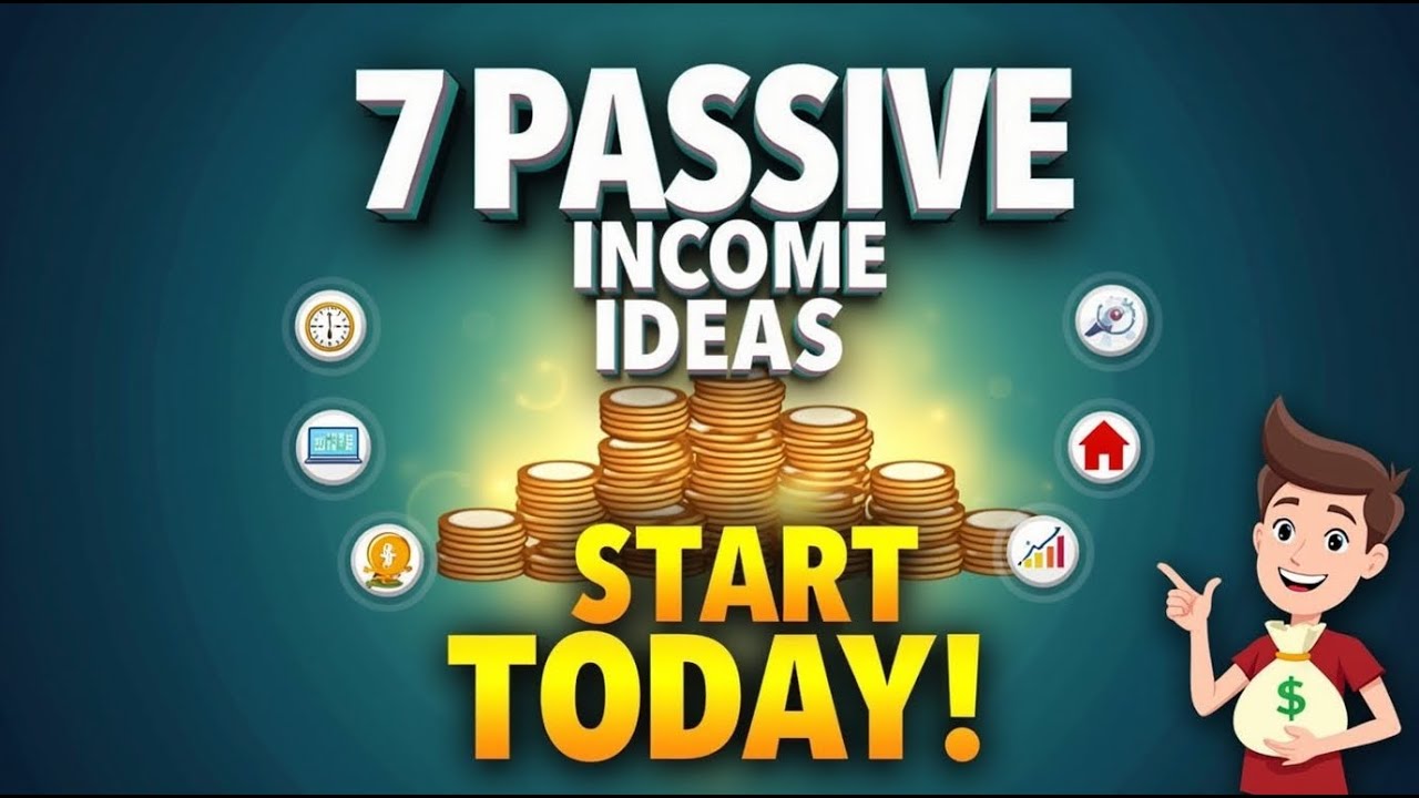 7 Passive Income Ideas You Can Start TODAY! 💸 | Earn Money While You ...