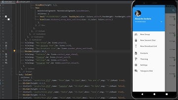 Flutter Telegram UI design(Part -2)