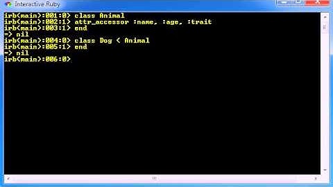Ruby Programming Tutorial   6   Inheritance   YouTube
