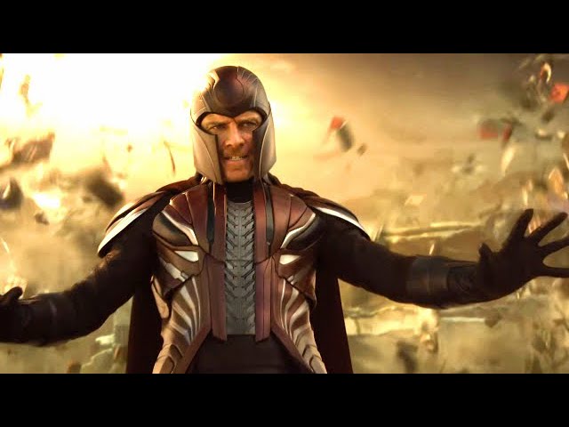 Magneto Vs Apocalypse - Final Fight Scene - X:Men Apocalypse (2016) Movie CLIP 4K class=
