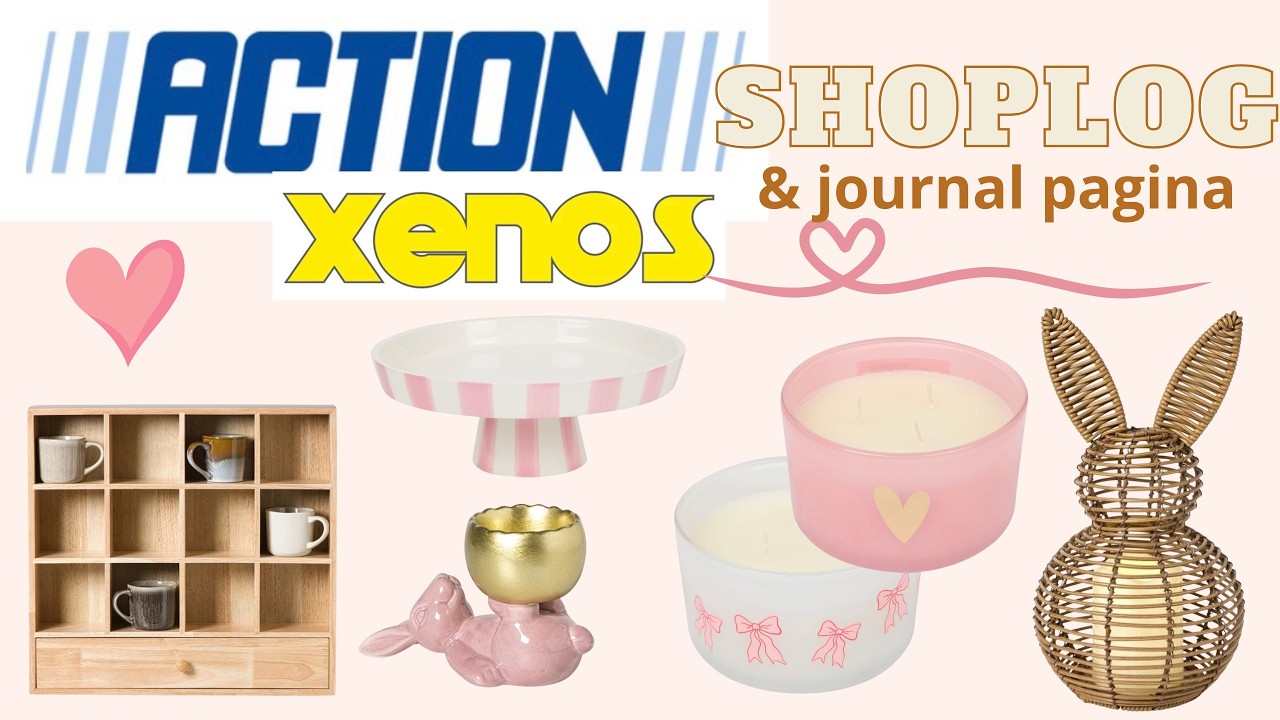 Action shoplog, Xenos & journal pagina