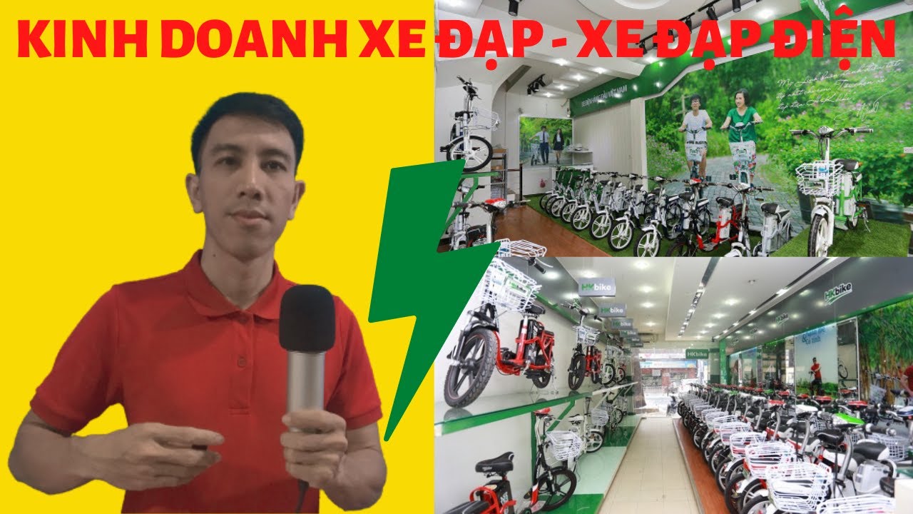 cua hang ban xe dap dien  New 2022  Khởi nghiệp kinh doanh xe đạp, xe đạp điện - 3 Bí kíp kinh doanh | Trần Tấn Tài