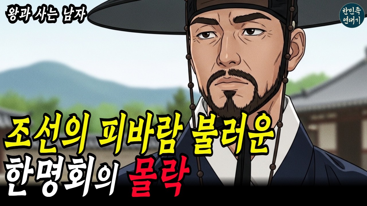 (#왕과사는남자) 조선에 피바람 불러운  한명회의 몰락 (한명회 최종본)
