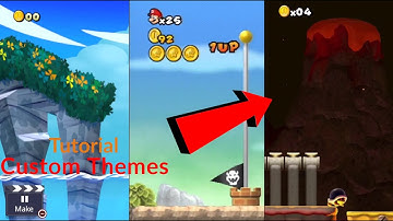 How to Make CUSTOM Themes in Super Mario Maker