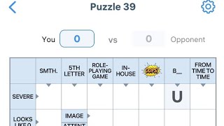 Crossword Master Puzzle 39 Walkthrough Gameplay Android,iOS 