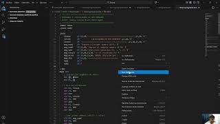 Visual Studio Code con la extensión  MASM/TASM