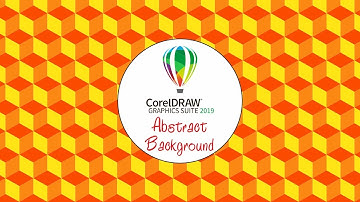 How To Create 3d Background Abstract | 3D Cube Effect In Coreldraw | CDR Tips & Tricks