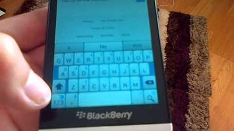 Blackberry z10 swiftkey