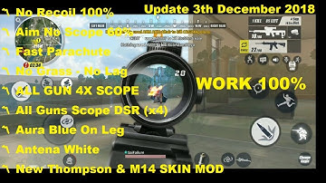 ASSETS NPK NEW 3th DEC | New Assets Simple Update - New SKIN + NO RECOIL 100% | CHEAT ROS MOBILE 201