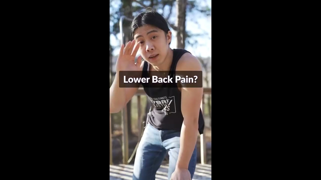 Lower Back Pain Stretches Anterior Pelvic Tilt 