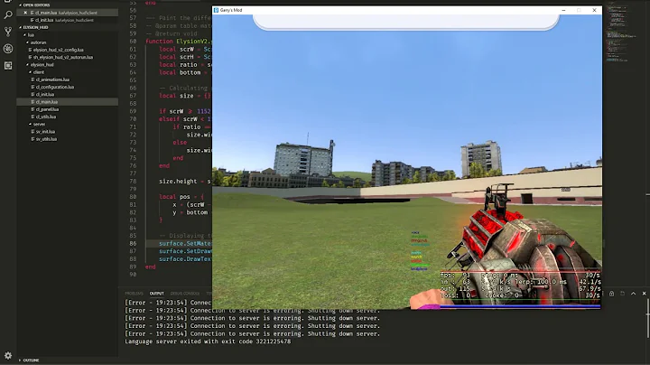 [GLua] ElysionRP - HUD - v2
