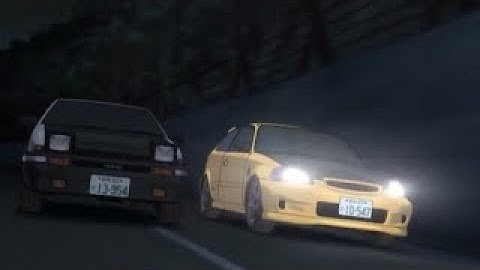 The Blind Attack scene - Initial D Fourth Stage