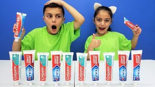 Don’t Choose the Wrong Toothpaste Slime Challenge!