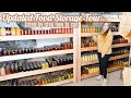 Updated food storage cellar tour  pantry tour  how to home can canning recipes  meal prep meals