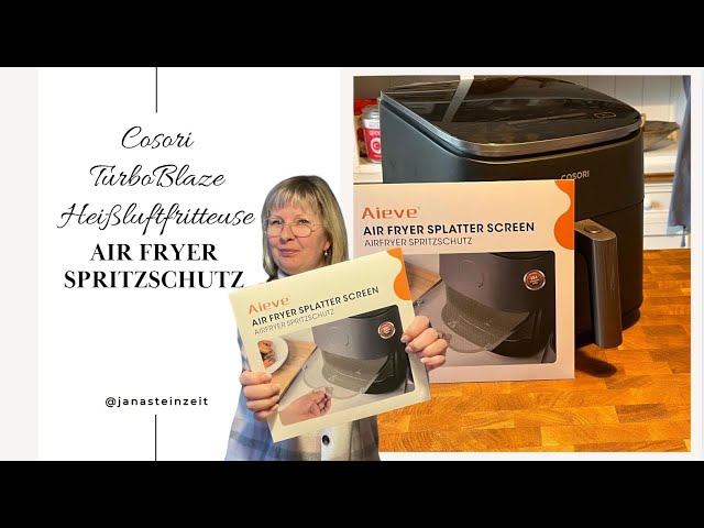 Recommendation: Attach splash guard for the COSORI TurboBlaze hot air fryer