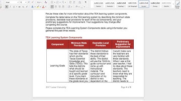 EDLD 5335 Week 3 Assignment Video