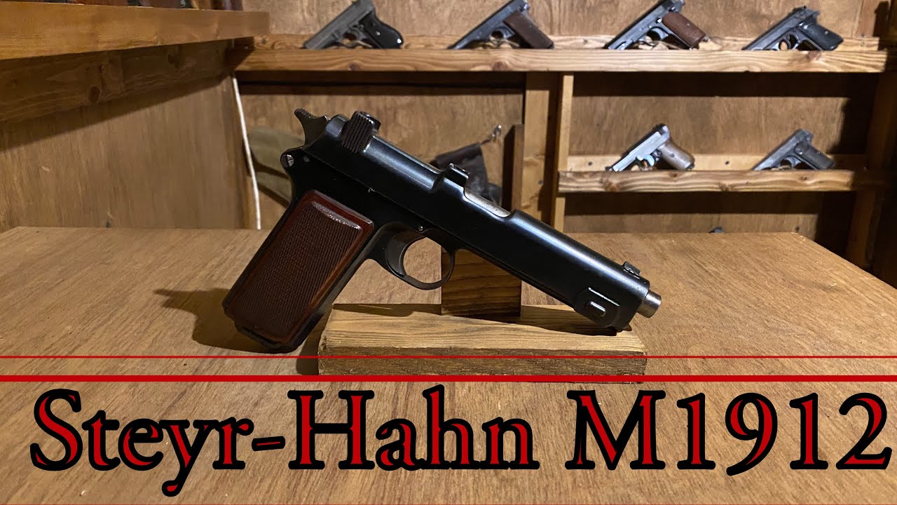 “Steyr-Hahn” M1912 (9x23 Steyr) History & Shooting Demo