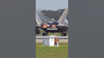 Why Afterburners Change Color on Fighter Jets