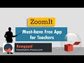 Must have free app for teachers zoomit tips  tricks