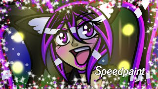 Speedpaint - Moon in a forest! #vtuber #vroid #speedpaint #timelapse
