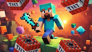 MINECRAFT BUT FALLING PICKAXE (chat controlled game)