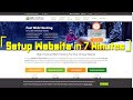 A2 Hosting - Learn How To Setup a Website Live in 7 Minutes