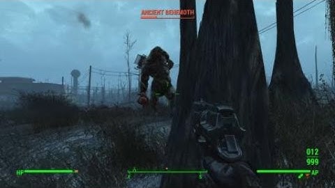 Fallout 4 well looks like u cant target rocks in vats wat a shame