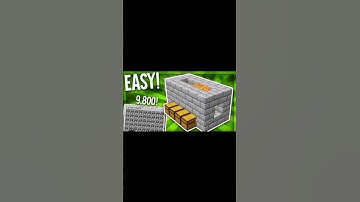 automatic stone farm easy way #minecraft #stonefarm #viral #shorts