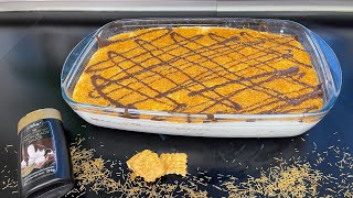 حلى الخشخش او حلى المشاهير البارد واللذيذ والسريع التحضير طعمه لايقاواااام??#easyrecipe cake