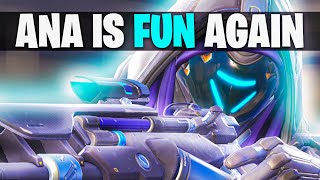 MIDSEASON 10 PATCH MADE ANA FUN AGAIN | OVERWATCH 2