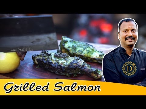 Kaffir Salmon in English | Grilled | Healthy recipe