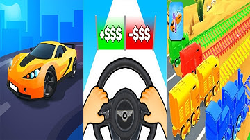 Race Master 3D VS Get the Supercar 3D VS Shape shifting - All Levels Gameplay Android iOS Ep 4