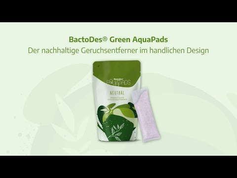 BactoDes® AquaPads - Der nachhaltige Geruchsentferner im handlichen Design