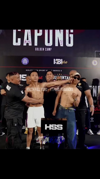 HSS VS BAKU HANTAM 🔥. WEIGHT IN & PRESS CONFERENCE. PART2🔥