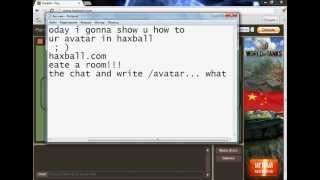how to change your avatar in haxball