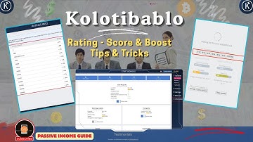 Captcha Earning Site ONLINE 🔥 Kolotibablo Rating → Score & Boost TRICKS 🤑 Captcha income Site 2025 🚀