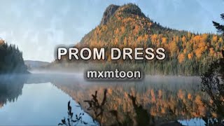 Prom Dress - Mxmtoon (Karaoke Version)