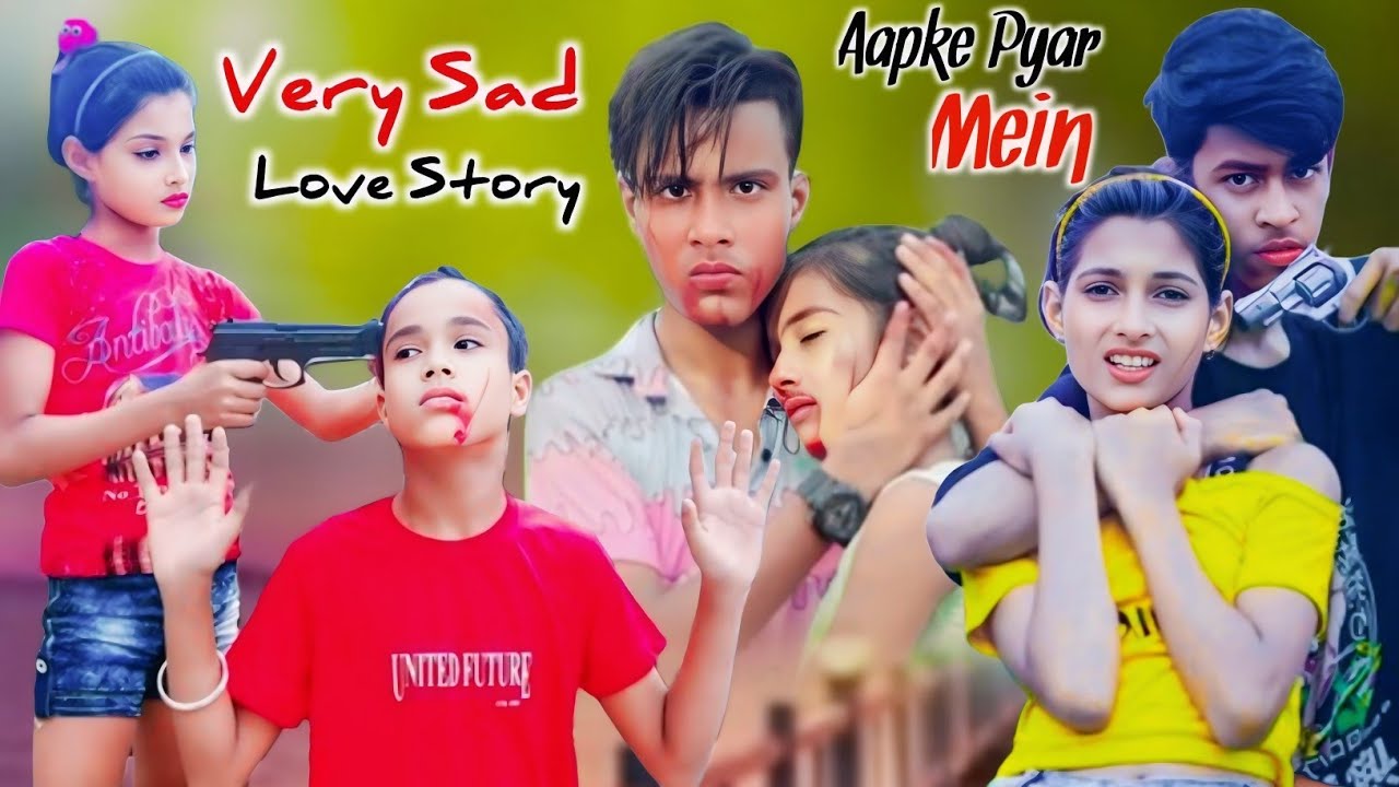Aapke Pyar Mein ❤️ Very Sad Love Story 😭 Bhaity Music Action 🎶 Sahil Action Video 💋 Heart Touching