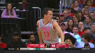 (NCAAM) Maryland at Ohio State in 40 Minutes (1/11/18)