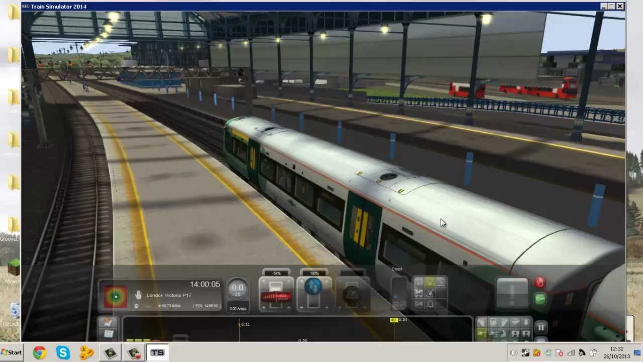 Train Simulator 2014 Gameplay