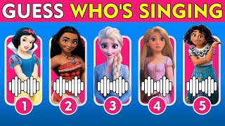 Guess Who's Singing 🎤🎶| Disney Song Quiz Challenge