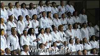 Video thumbnail of ""We Offer Praise" United Voices Choir w/ Anthony Brown"