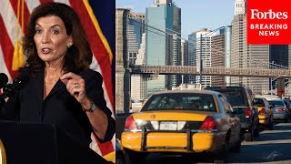 New York Gov. Kathy Hochul Announces That NYC's Congestion Pricing Plan Will Be Moving Forward