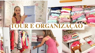 ORGANIZANDO QUARTO PEQUENO INFANTIL + TOUR PELO QUARTO (tema Jardim)