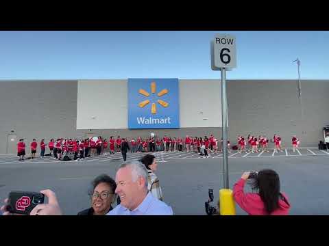 Purcell High School Marching Band - Walmart Grand Re-Opening - Friday, October 13, 2023