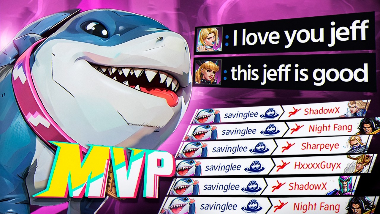 Marvel Rivals Jeff Inflation When POSITIVE Teammates TRUST the RANK 1 JEFF (Marvel Rivals) - YouTube