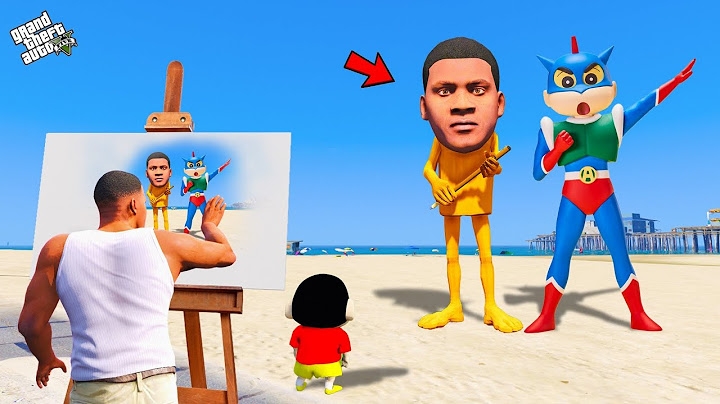 Shinchan & Franklin Found Magic Drawing Laptop in Gta 5